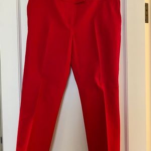 Joseph red pant in perfect condition